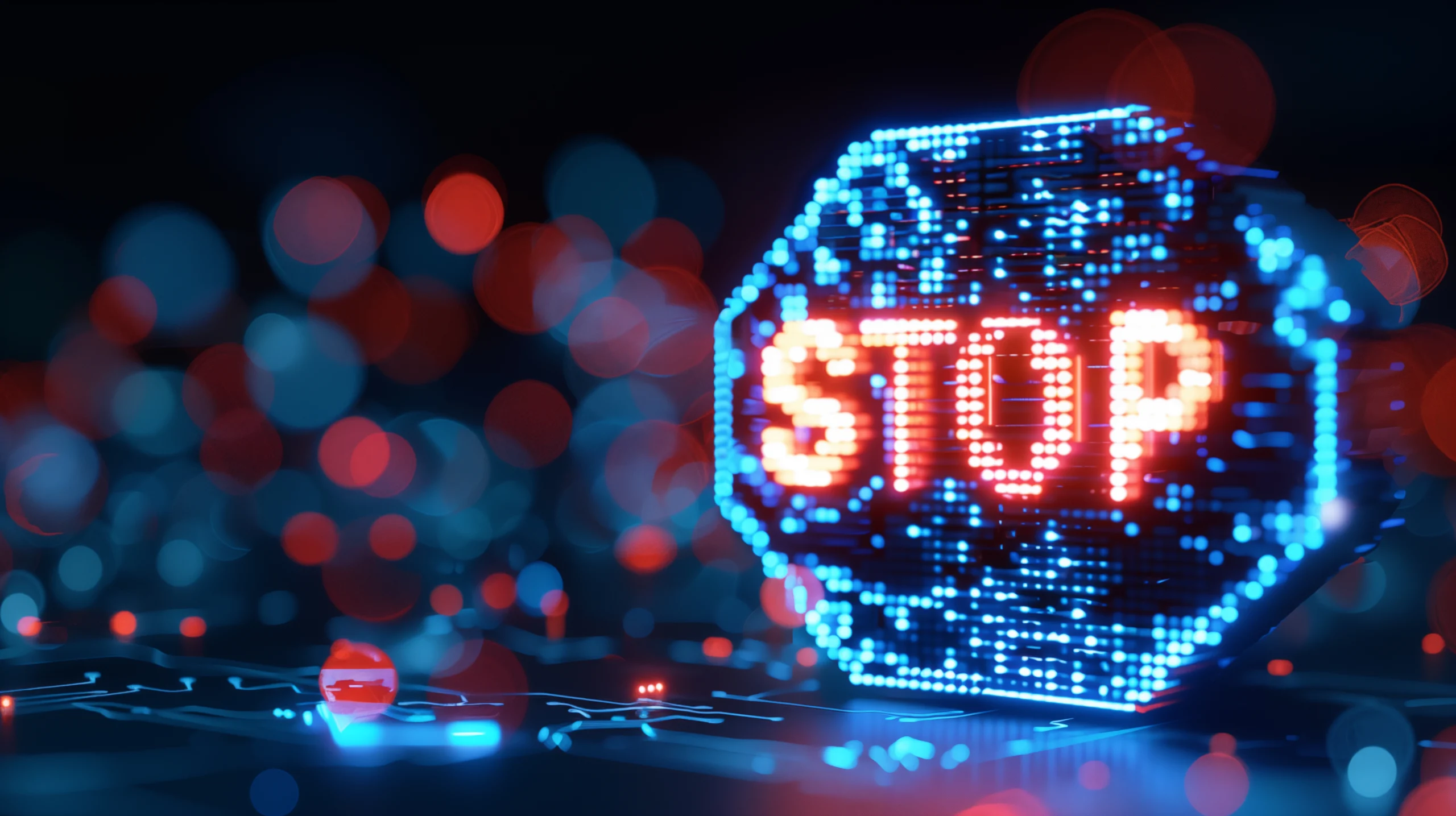 digital stop sign – IT automation don't automate everything